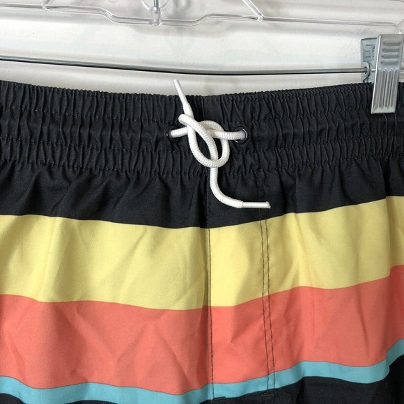 Old Navy NWT Men's Striped Above the Knee Swim Trunks Shorts 8" Inseam Size XXL - Picture 2 of 12